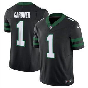 Mens Youths Kids Womens 1 Sauce Gardner Black  Vapor Stitched Jersey